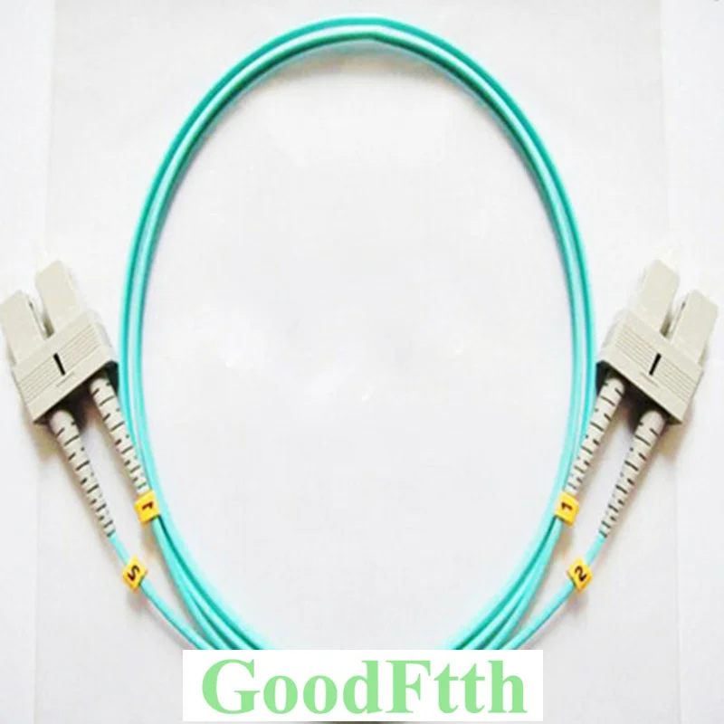 цена Fiber Patch Cords Jumpers SC-SC  OM3 Duplex GoodFtth 1m 2m 3m 5m 10m 15m 6pcs/Lot