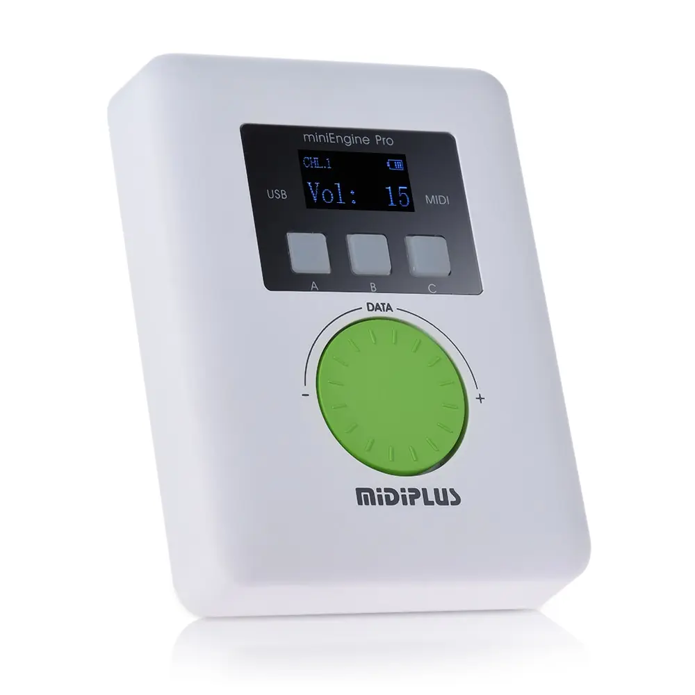 

miniEngine Pro External USB Sound Module Built-in Rechargeable Lithium Battery 128 MIDI Sounds 64 Tones