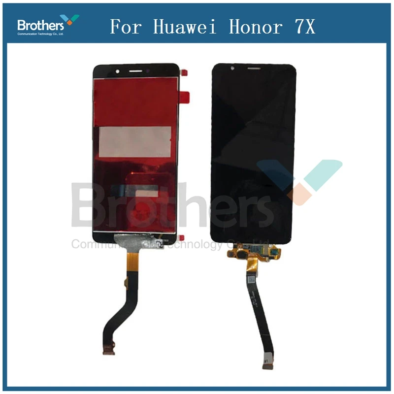 Для huawei Honor 7X ЖК-дисплей с рамкой сенсорный экран дигитайзер сборка телефона