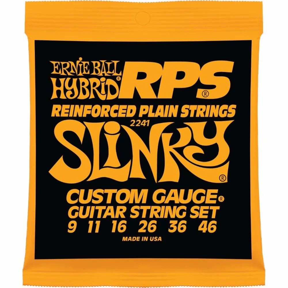 Струны для электрогитары Ernie Ball 2241 Hybrid Slinky RPS 9 090-046 | Спорт и развлечения