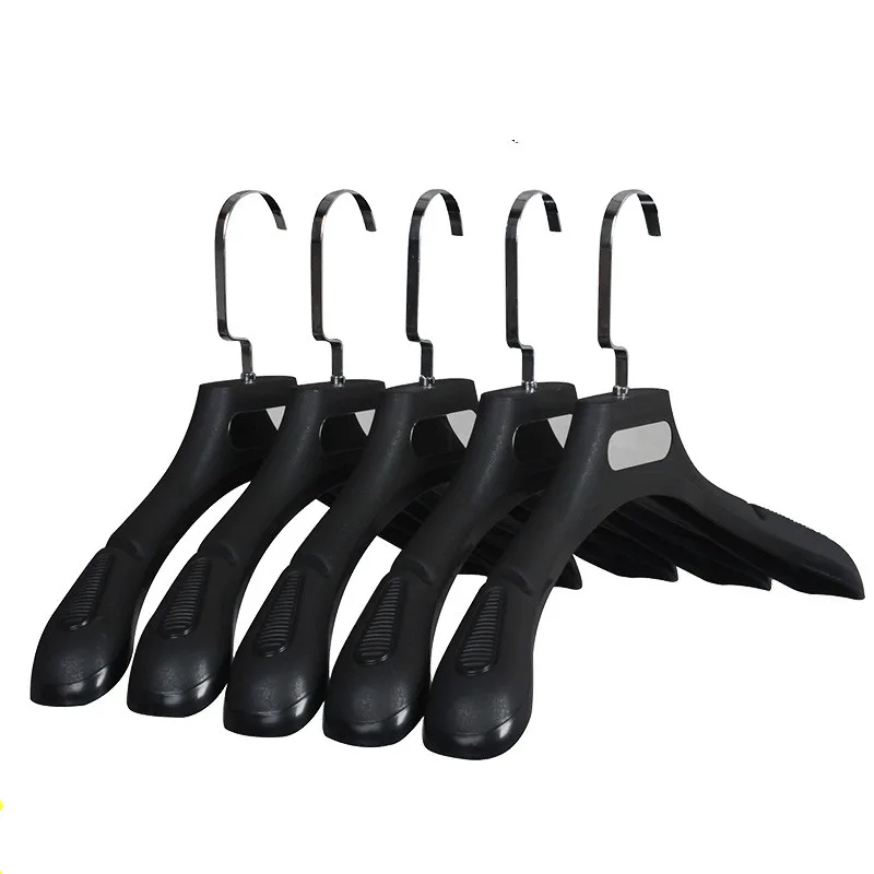 

Man Women Suit Hanger Widened Thick Flat Hook Plastic Hangers Garment Display Hanger Store Fixture
