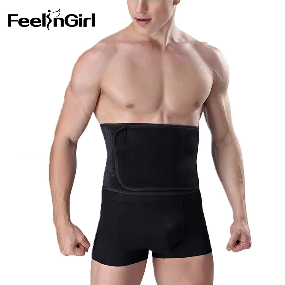Buy FeelinGirl Rubber mens body shaper Belt Slimming