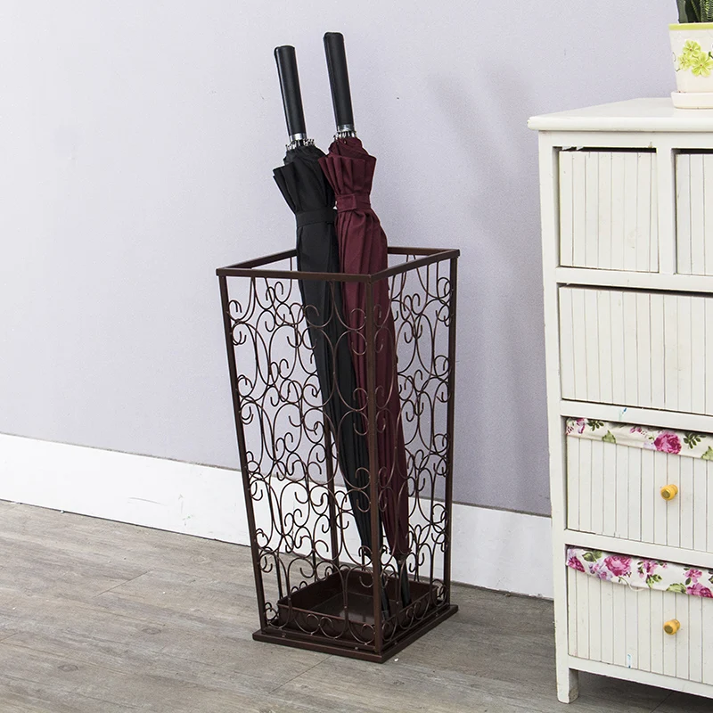 

Metal umbrella rack home hotel creative umbrella rack storage rack shelf hall umbrella stand
