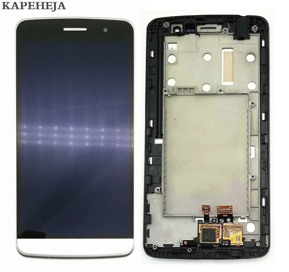 ЖК дисплей 5 дюйма для LG Zone X180 Ray X190 с рамкой|Экраны мобильных телефонов| |