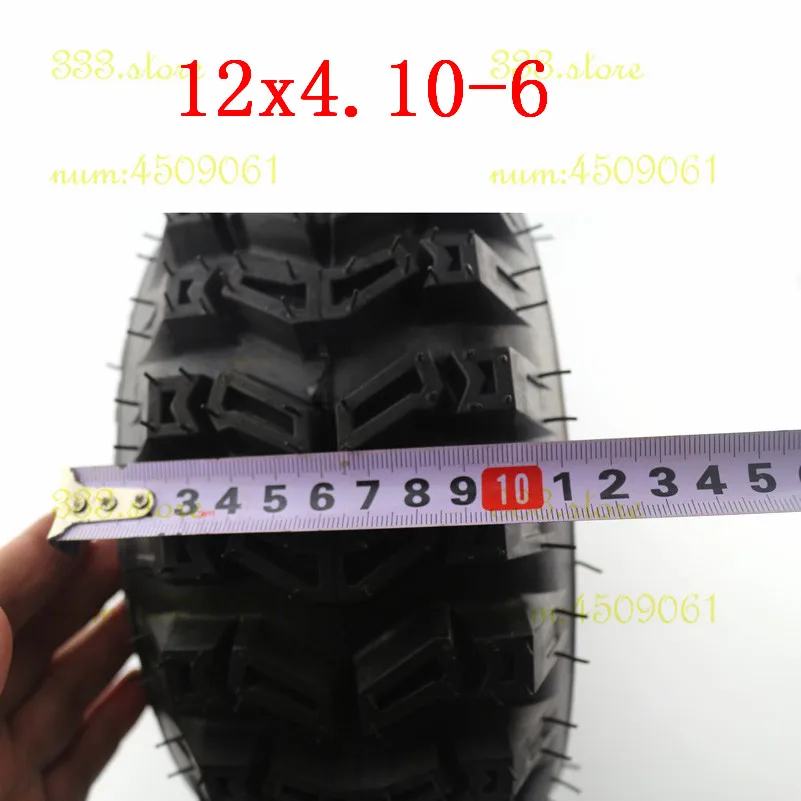 Высокое качество 12x 4,10-6 шины ATV Quad Go Kart 47cc 49cc/4,10-6 шины газон сад культиватор Снегоуборщик Метатель R-1 Луг шины