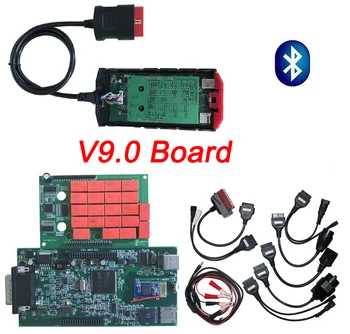 

DHL new V9.0 Greenboard 2015.R3 keygen VD TCS CDP PRO PLUS with/without Bluetooth for car truck Diagnostic tools+a set car Cable
