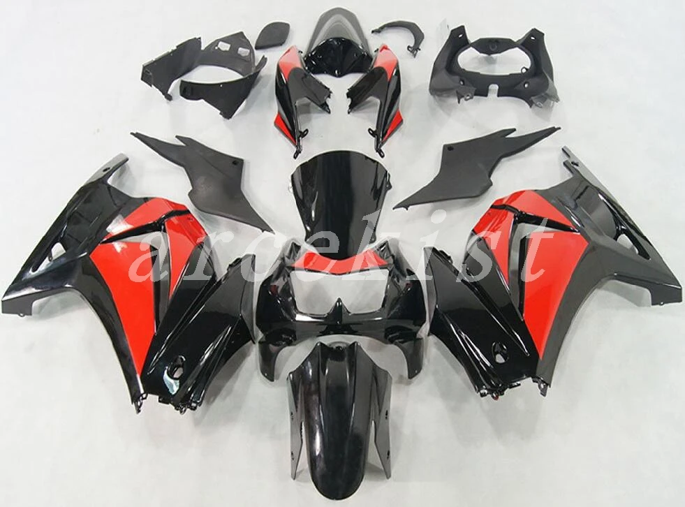 ABS обтекатель комплект подходит для Kawasaki ninja 250r 250 zx250r 2008- EX250 08 09, 10, 11, 12, 13, 14, Обтекатели Оранжевый Красный Черный огни