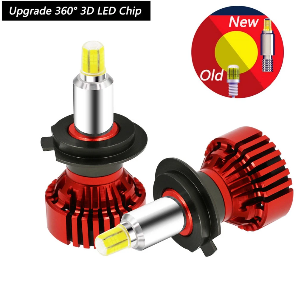 車のヘッドライト用led電球 スーパーホワイト 6000k 360度 lm H7 H11 H8 9005 9006 H1 車のヘッドライトの球 Led Aliexpress
