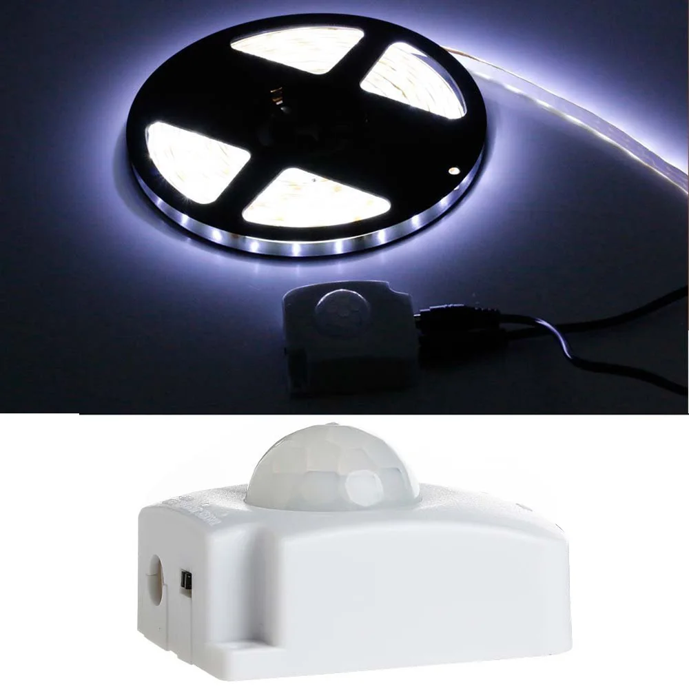 Мини DC 5-30 в датчик движения тела переключатель 12 В 24 В 8A PIR ...