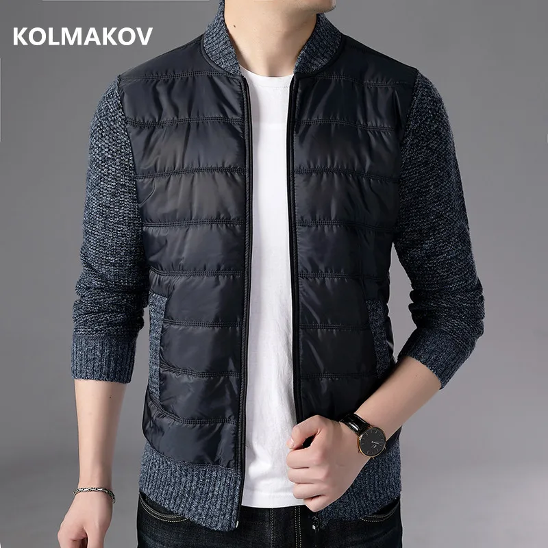 

Men's Sweaters Cardigan Men 2019 high quality Knitted winter thicken Mens Coats Male Knitting Sweater Casual Clothing Male