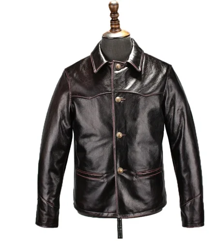 Free shipping.casual recreation jacket, men's leather coat
