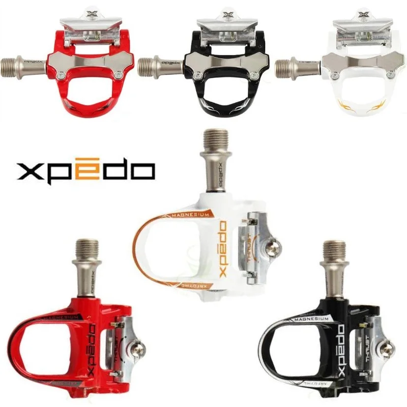 Wellgo XRF07MC Магний дорожный велосипед из сплава без клипсов педали с 2 парами look keo