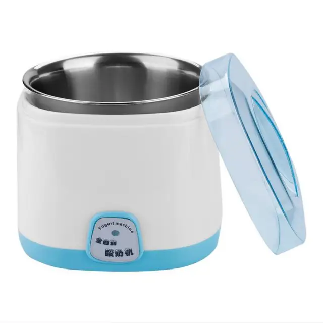 220V Household Electric Automatic Yogurt Maker Machine DIY Stainless Steel Inner Container Kithchen Appliance