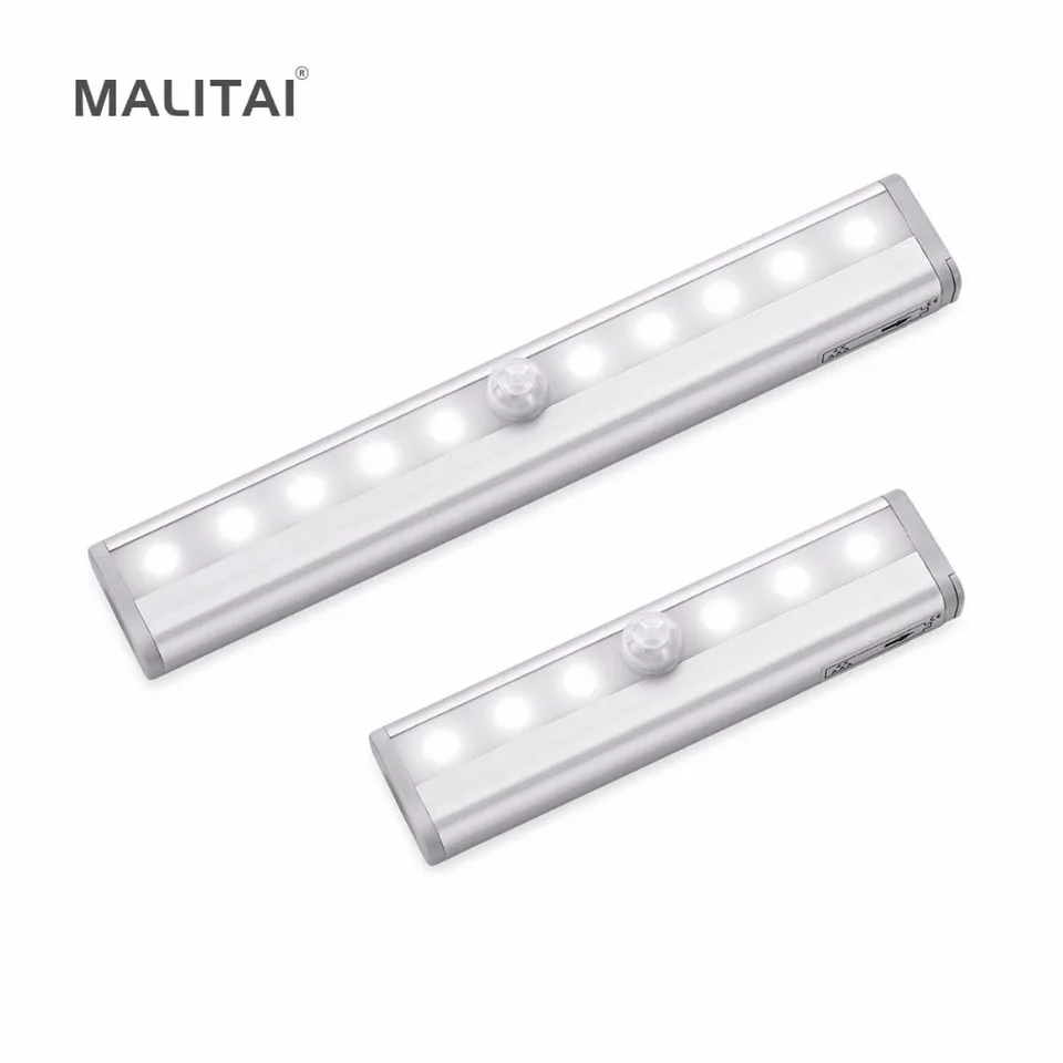 Portable Led Under Cabinet Light Motion Sensor Closet Wall Lamp Rigid Strip Bar Light Kitchen Wardrobe Emergency Night Lighting Strip Bar Light Rigid Stripstrip Bar Aliexpress
