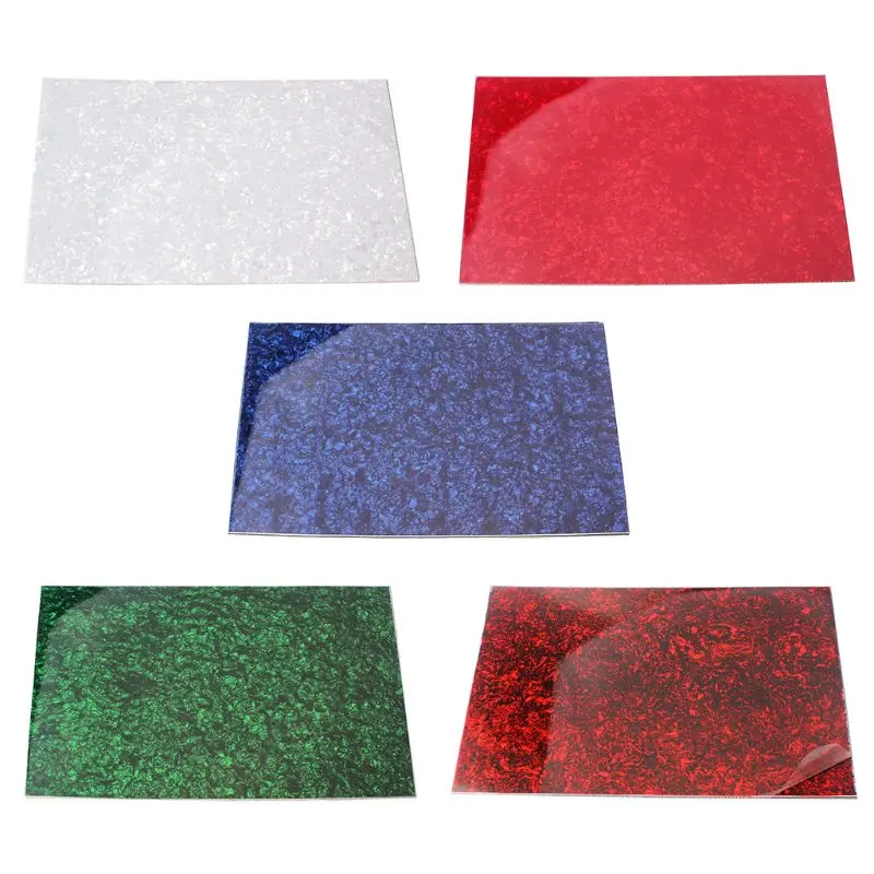 

Plastic Guitar Body Blank Scratch Plate Pickguard Sheet DIY Parts