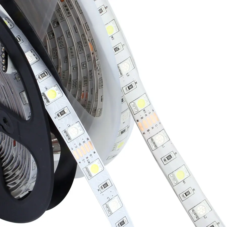 #cheap LED Strip 5050 RGB DC 12V 60LEDs m 5m lot Flexible 12 v LED ribbon neon Light tape lamp waterproof Decoration lamp outdoor