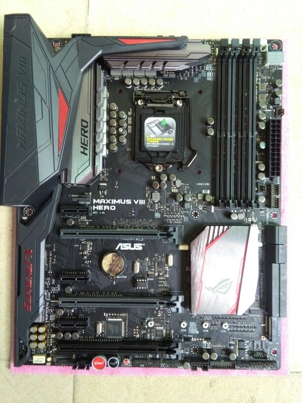 

MAXIMUS VIII HERO Z170 M8H motherboard overclocking game upgrade 90%new