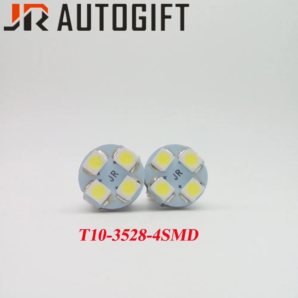 Автомобильный стайлинг 10 шт./лот T10 W5W 4 Smd 3528 автомобильные клиновидные