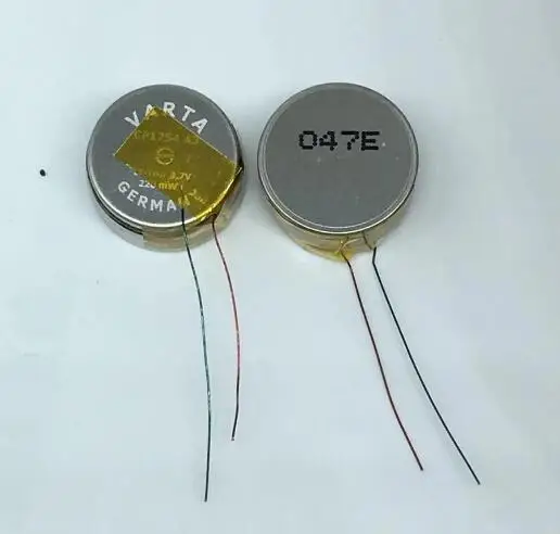 

1PCS CP1254 3.7V button lithium battery Germany imported quality assurance headset headset battery