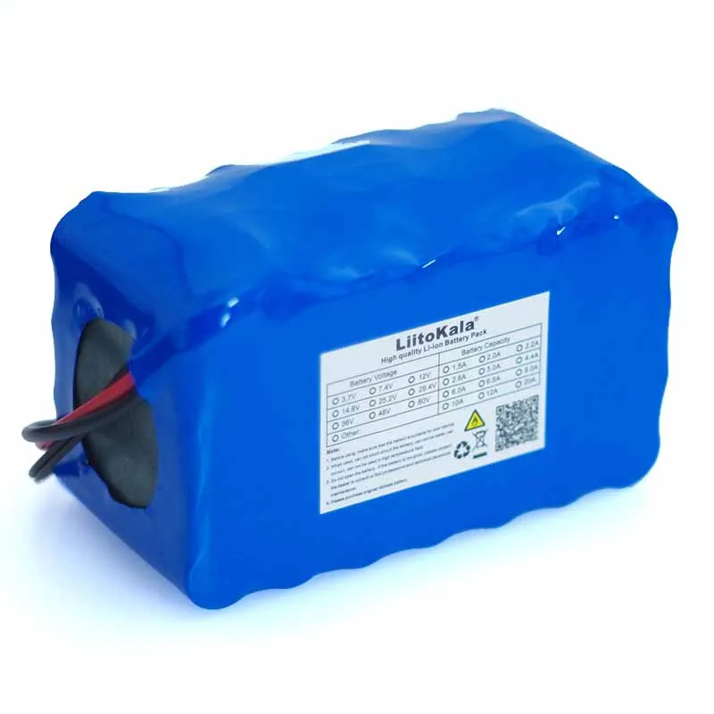 LiitoKala 24 V 7S4P 8000 mAh Высокая мощность 8AH 18650 литиевая батарея с BMS 29,4 V электрический велосипед электрическая Автомобильная Резервная мощность