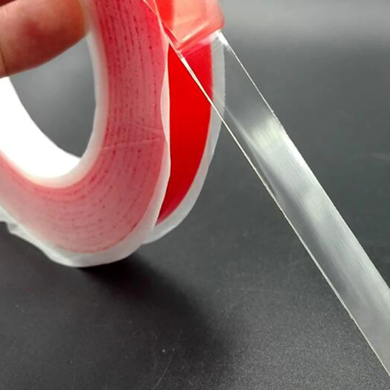 

10mm Car Stickers Double Side Tape Adhesive Glue Transparent For Car Home Motorcycle Double-sided Tapes Automobile Decal Styling