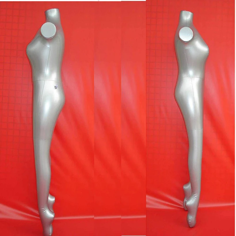 New Woman Whole Body With Arm Inflatable Mannequin Fashion Dummy Torso Model 