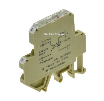 

Optocoupler module ultra thin guide 24V DC input 48-220V output