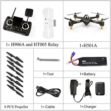 Hubsan X4 AIR H501A H501A улучшенная версия wifi FPV Бесщеточный с 1080P HD камерой gps Waypoint RC Квадрокоптер RTF