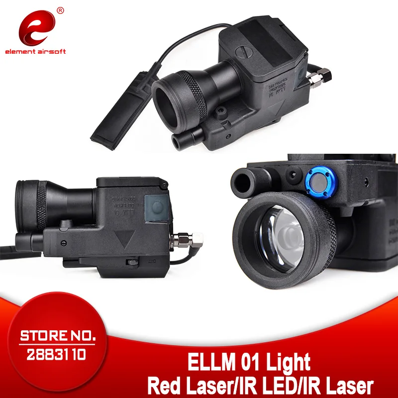 Element Airsoft тактический фонарь вспышка светильник eLLM01 лазерный ИК инфракрасный
