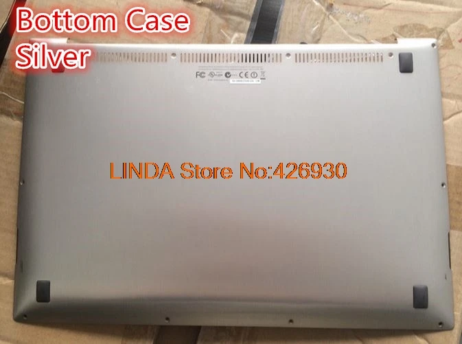

Laptop Bottom Case For ASUS UX32 UX32A UX32E UX32V BX32 UX32VD Silver 13N0-MYA0521 0A 13GNPO1AM062-1 Silver D Case D shell