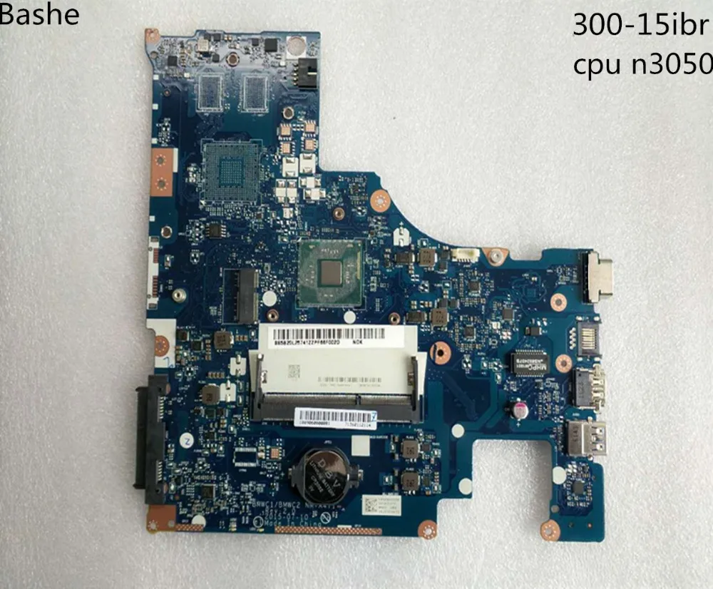 Процессор N3050 Lenovo 300 15ibr BMWC1/BMWC2 детская материнская плата для ноутбука бесплатная