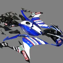 Белый цвет синий, черный; Большие размеры 34–43 YZF R1 2007 2008 YZF1000 Обтекатели+ подарки мотоцикл обтекатель комплект для YZFR1 07 08