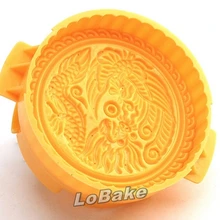 500 г круглый противень луна торт форма для изготовления конфет с китайским классическим изображением Дракон и Феникс "длинный Фэн чэн сян" дизайн