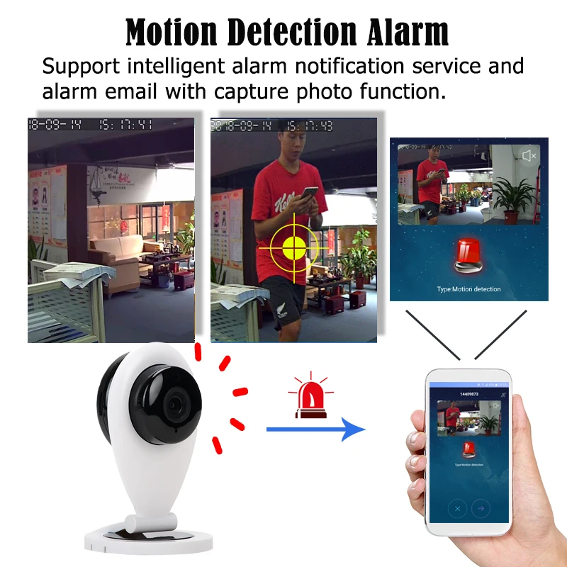 Smart WiFi Mini Surveillance Camera HD 720P Wireless Home Security P2P IP Camera wi-fi PTZ APP Remote Access Baby Monitor IPcam Smart WiFi Mini Surveillance Camera HD 720P Wireless Home Security P2P IP Camera wi-fi PTZ APP Remote Access Baby Monitor IPcam