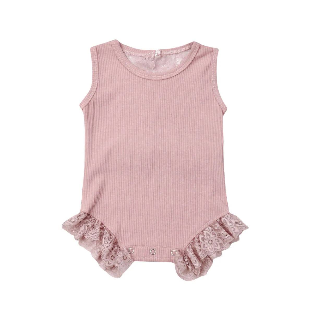 

Newborn Kid Baby Girl Clothes Sleeveless Romper Playsuit Cotton Sunsuit Outfit Baby Clothing