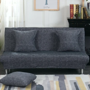 

Universal Armless Sofa Bed Cover Folding seat slipcover Modern stretch covers cheap Couch Protector Elastic Futon Spandex Cover