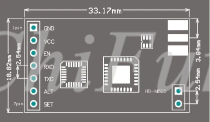 1 компл. HD M805 Lora модуль передачи данных через воду Электрический измеритель