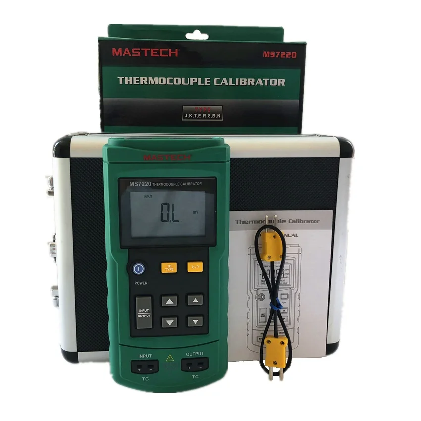MASTECH MS7220 портативный профессиональный калибратор измеритель температуры тестер