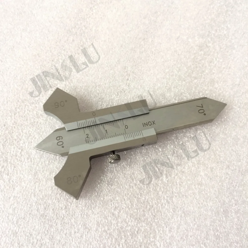 

Welding Gauge 0-20mm Fillet Weld Gage Test Inspection Gages Weld Seam Test Ulnar Ruler Caliper