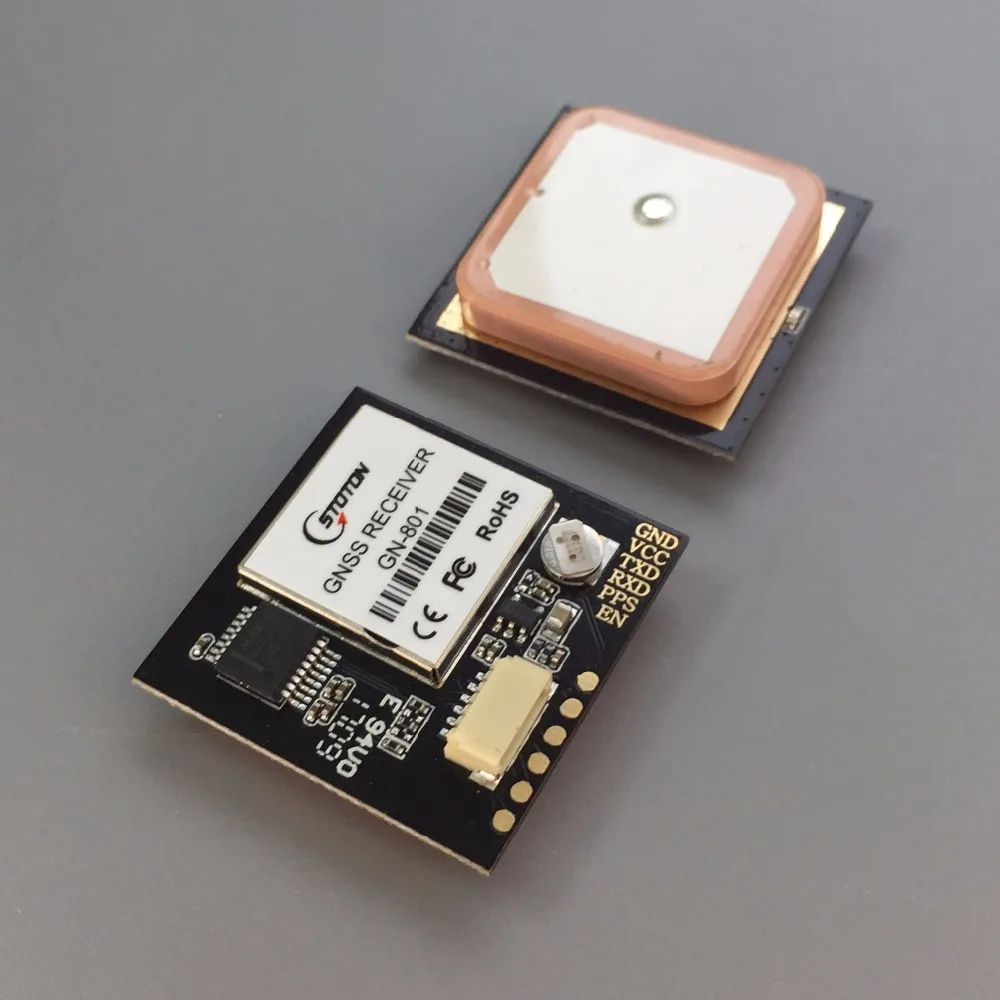 

3.3-5V RS232 GPS Modue GN-801 GPS GLONASS dual mode M8n GNSS Module Antenna Receiver , built-in FLASH,NMEA0183 FW3.01 TOPGNSS
