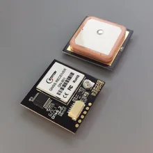 Receptor duplo da antena do módulo m8n gnss do modo de 3.3-5 v rs232 gps modue GN-801 gps glonass, flash incorporado, nmea0183 fw3.01 topgnss