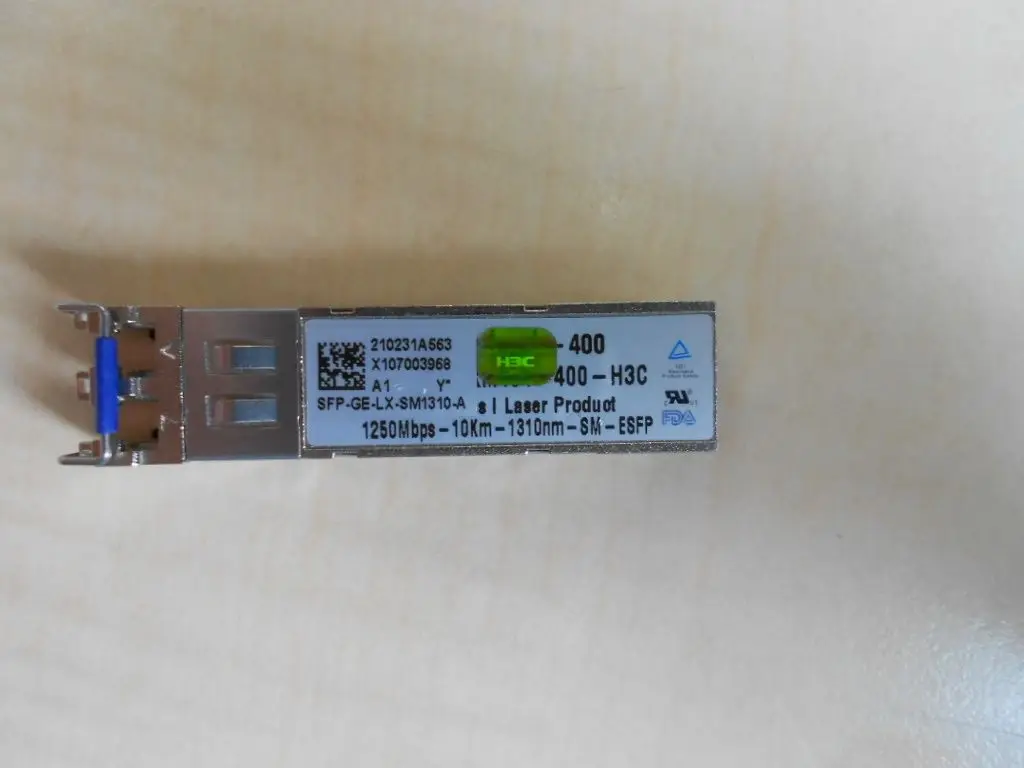 

SFP-GE-LX-SM1310-A 1250MBPS-10KM-1310NM-SM-ESFP H3C