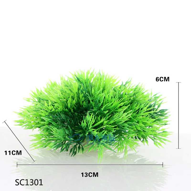 Пластиковые аквариумные искусственные растения для аквариума, зеленые Подводные пейзажи, аквариумные растения, декоративные украшения для растений