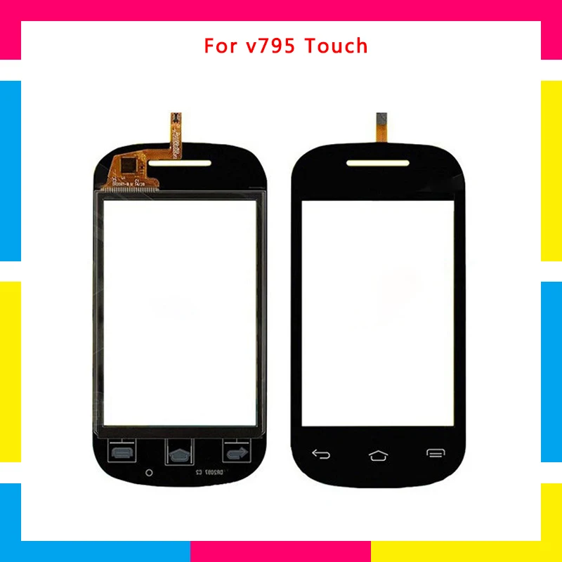 

Replacement high quality Touch Screen Digitizer Sensor Outer Glass Lens Panel For ZTE V795