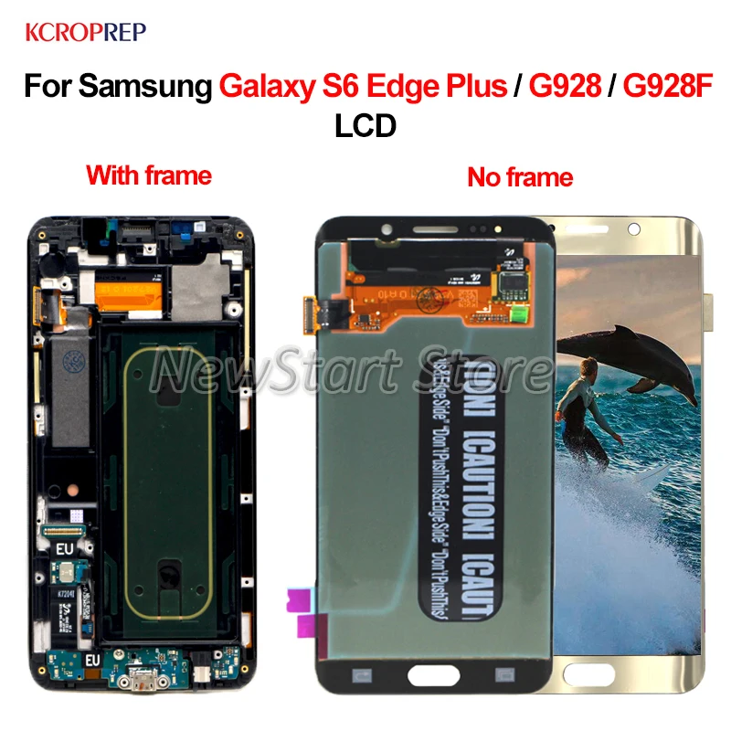 

For Samsung S6 Edge Plus LCD Display Touch Screen Digitizer Assembly 5.7" For Samsung Galaxy S6 Edge Plus G928 G928F SM-928F lcd