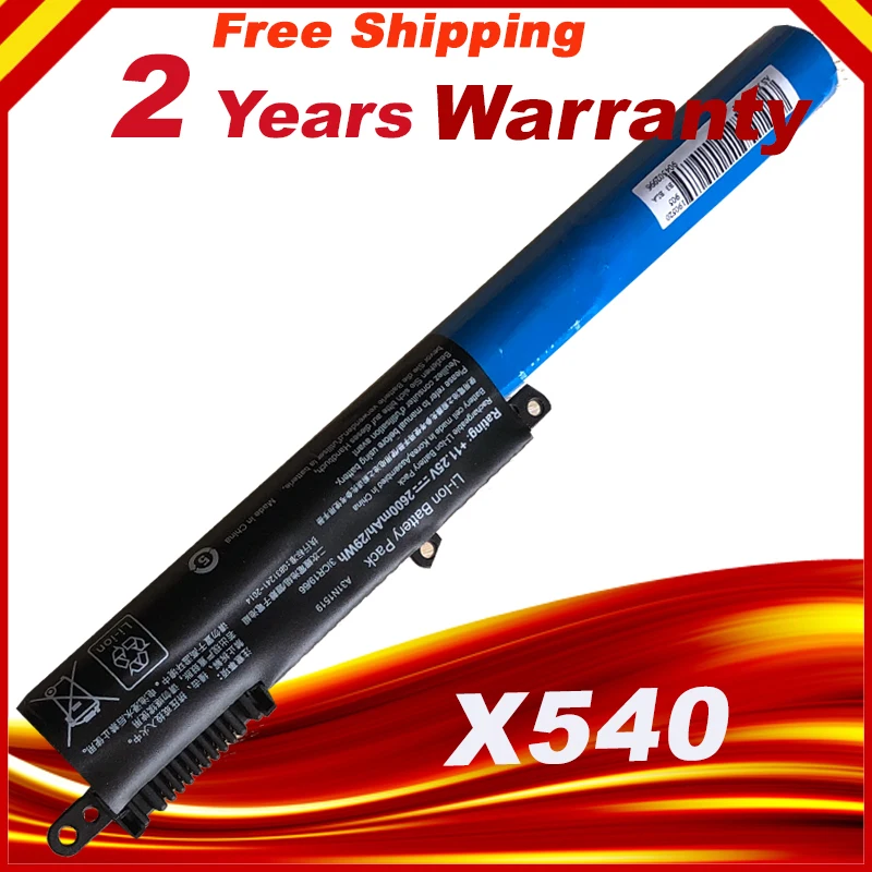 Аккумулятор для ноутбука HSW A31N1519 11 25 в 2600 мАч ASUS X540s X540SA R540SA X540L | Компьютеры и офис