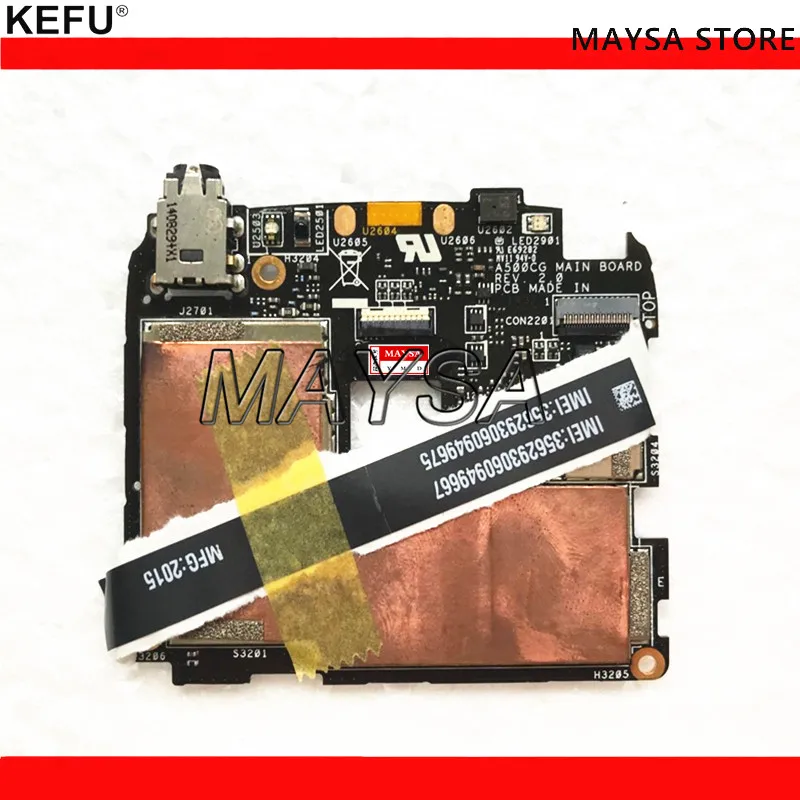 Ceny KEFU oryginalny płyta główna do Asusa ZenFone 5 A501CG płyta główna REV2.0 2 GB RAM + 16 GB ROM w pełni przetestowane