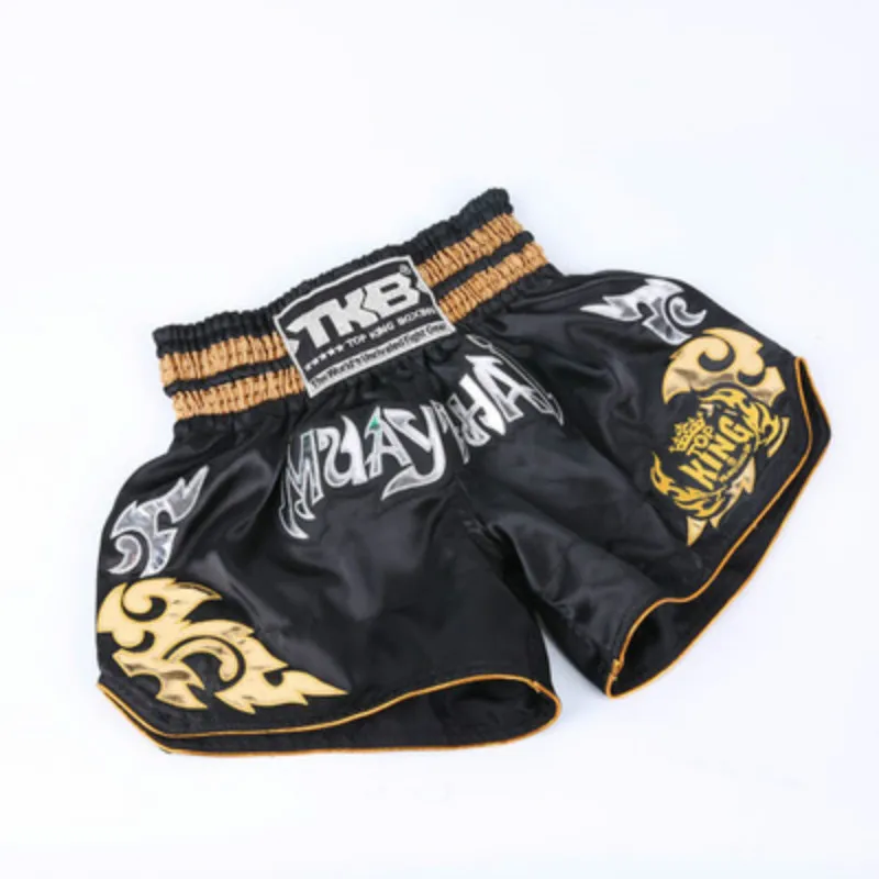 

2019 HOT Men's Boxing Pants Printing MMA Shorts Fight Grappling Short Polyester Kick Gel Boxing Muay Thai Pants Boxing Shorts