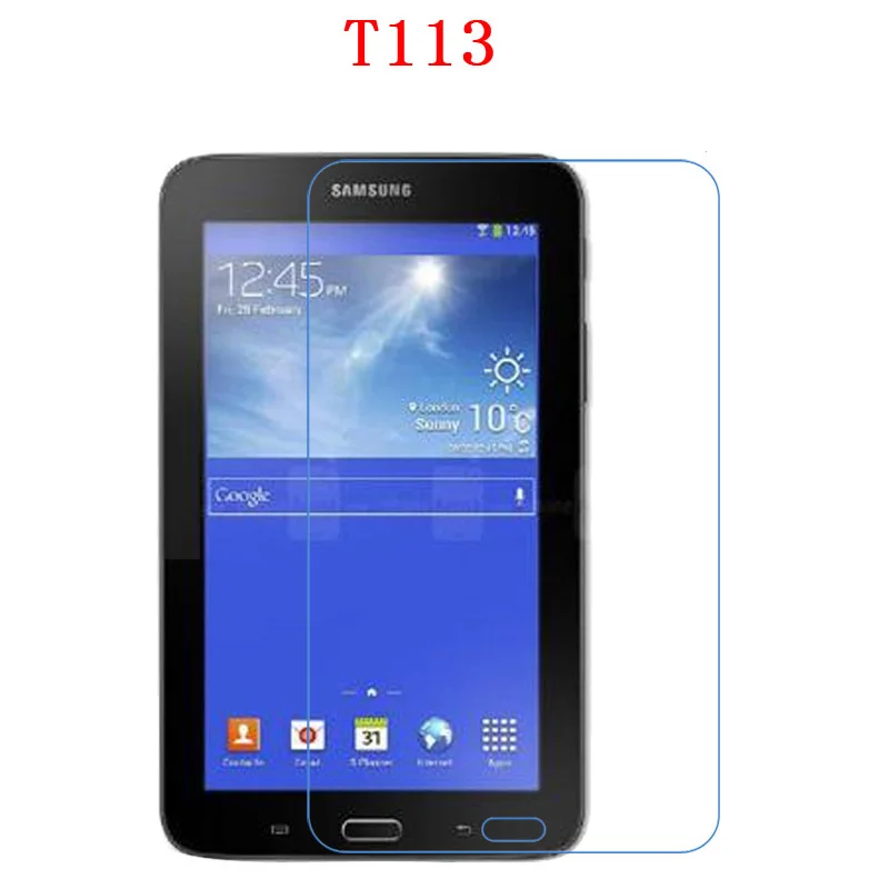 Ультрапрозрачная Защитная пленка для Samsung Galaxy Tab E 7 0 T113 T116 дюймов + Сухая