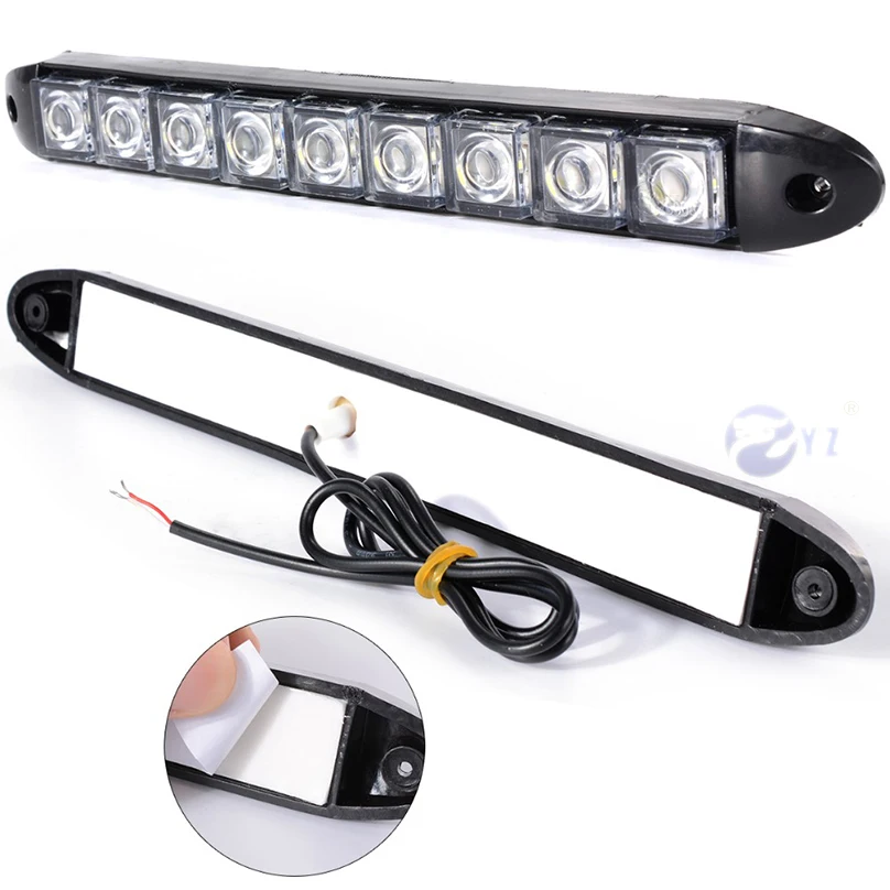 1 пара универсальные светодиодные дневные ходовые огни 9 Вт|daytime running lights|led daytime